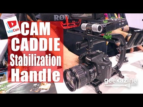 Cam Caddie Lightweight Handle Helps Stabilize Video