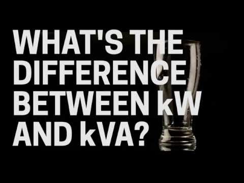 The Difference Between kW And kVA
