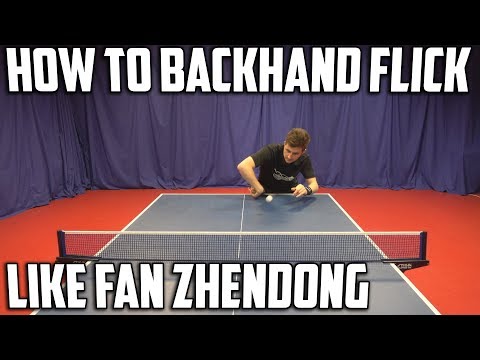 How to Backhand Flick like Fan Zhendong | Table Tennis thumbnail