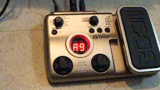 Video thumbnail for Zoom G1xn Demo, Presets by didactic polymath