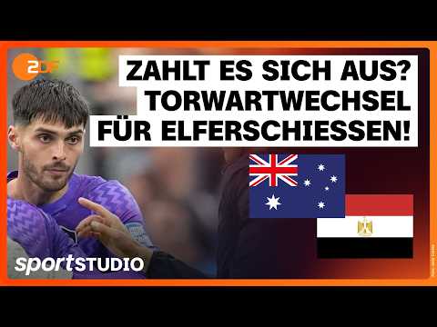 Video Thumbnail: Australien – Ägypten Highlights | Sechzehntelfinale, FIFA WM 2026 | sportstudio