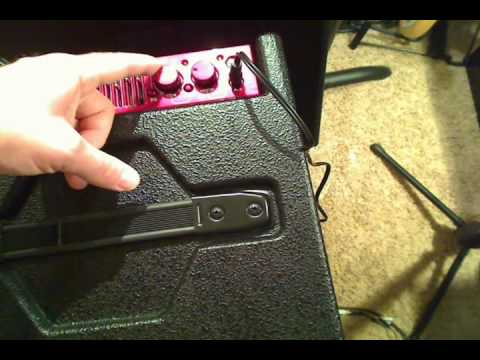 Ibanez Promethean bass combo amp P5110 2009 Black & Dark Red image 7