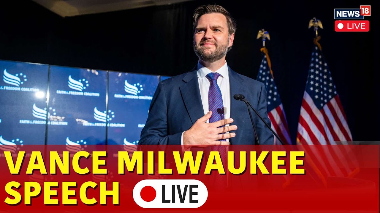 JD Vance Speech LIVE | Republican Candidate JD Vance Rally In Milwaukee Live | Trump JD Vance | N18G