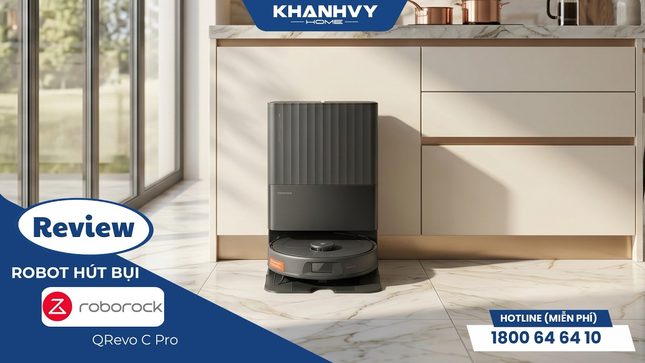 Robot hút bụi lau nhà Roborock QRevo C Pro