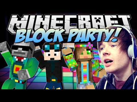 ULTIMATE RAGE PARTY! | Minecraft: Block Party Minigame!