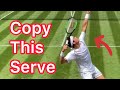 Roger Federer and Milos Raonic Tennis Serve Technique Analysis (Fast Serve Improvement)