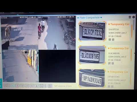 ANPR / LPR CCTV Number / license plate recognition Camera Hi focus, CP Plus, Hikvision #shorts