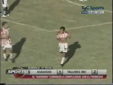acassuso 1 vs TALLERES (RE) 2 - 1era B 2008/09