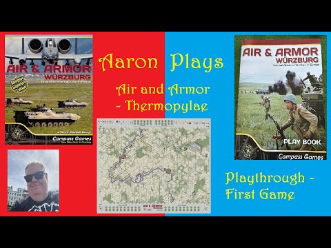 AIR AND ARMOR - Thermopylae -  The First Game Turn - Episode 1