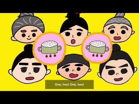 日本文化学科 てっぽうしらず（The people who didn't know about guns)　沖縄の昔話・英語字幕入り