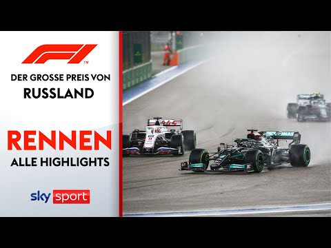 Irres Regenrennen in Sotschi | Rennen - Highlights | Preis von Russland | Formel 1