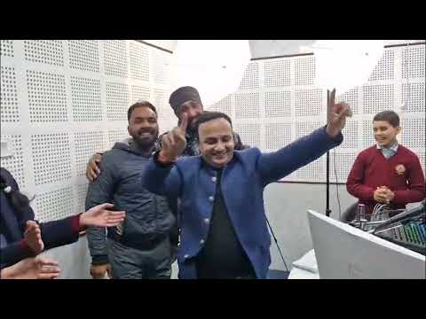 When the studio turns into a celebration—pure vibes at Saada-e-Pir Panjal Community Radio Station