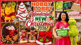 🎄NEW CHRISTMAS 2026 JACKPOT FINDS at HOBBY LOBBY! | Grinch, Gingerbread & MORE!