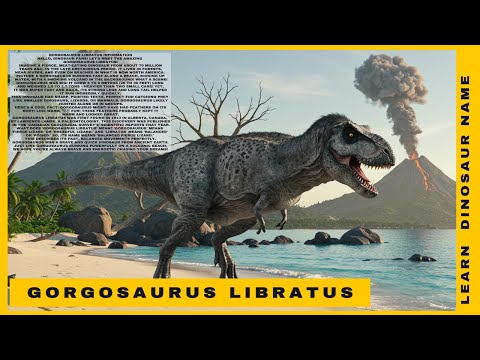 Learn about the [GORGOSAURUS LIBRATUS] | Fun Facts & Songs for Toddlers & Preschoolers