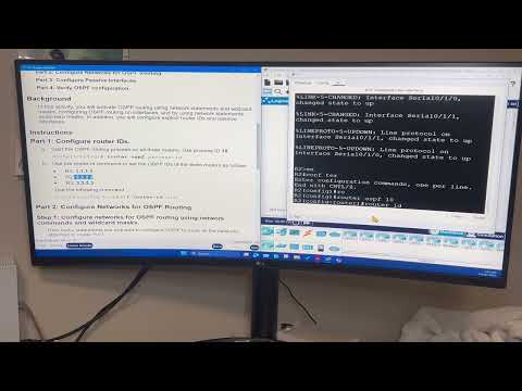 Packet Tracer Lab 2.2.13 Point to Point Single Area OSPFv2