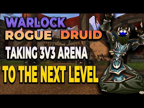 Rank 1 Warlock Takes TBC Classic 3v3 Arena to the Next Level! | TBC Arena with Flop and C9 Graycen