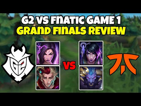LEC 2023 Finals Review - G2 vs Fnatic Game 1