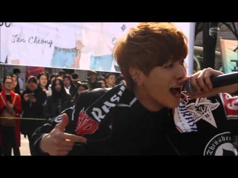 160306 홍대 게릴라 공연 JJCC - Where is the Love (cover)