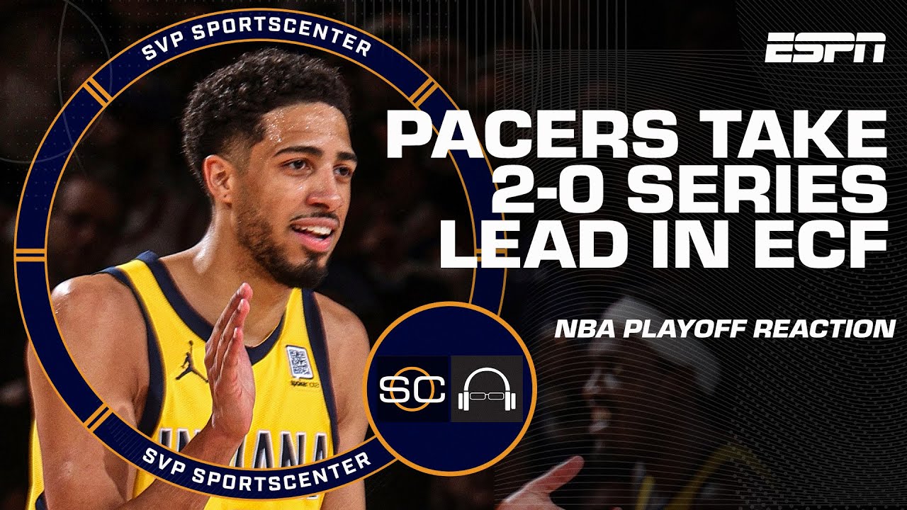 Eastern Conference Finals Reaction 🍿 Pacers win Game 2 at the Garden vs. Knicks | SC with SVP