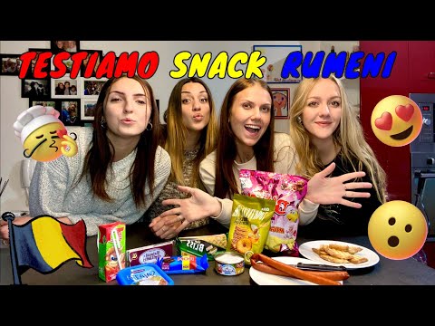 SNACK DAL MONDO | Sono buoni i cibi RUMENI?🇷🇴🍫