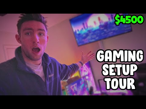 My Ultimate $4500 Gaming Setup Tour!