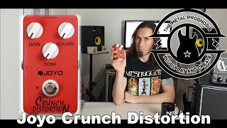 Video thumbnail for Joyo Crunch Distortion - Pedal to the Metal by Metal Prognosis