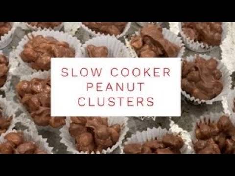 Easy Peanut Clusters | Slow Cooker Peanut Clusters | Trisha Yearwood’s Peanut Clusters