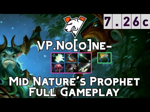 Nature's Prophet | VP.No[o]ne- | Mid Nature's Prophet Full Gameplay | 7.26c Full Gameplay