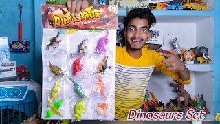 Download lagu Dinosaurs Figure Unboxing T-rex Tyrannosaurus Rex, Triceratops, Stegosaurus.. 1 Dinoz Home mp3