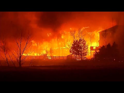 Colorado wildfires: Tens of thousands evacuated as blazes spread