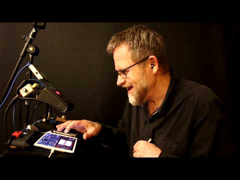 Brendan Power - HARMONICA & iPad #5 - The Simplest Way to Play a Synthesizer with your Harp!