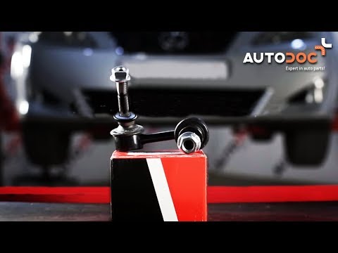 How to change front anti roll bar link LEXUS IS 2 TUTORIAL | AUTODOC