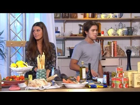 Allt går inte som en dans i köket med syskonen Wahlgren Ingrosso  - Nyhetsmorgon (TV4)