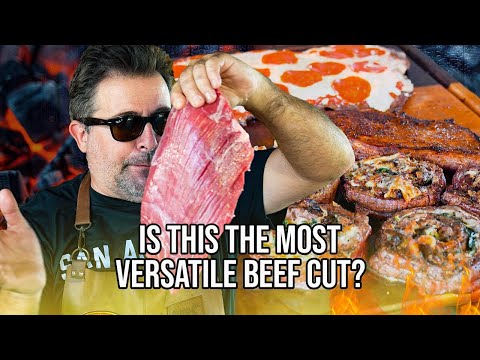 3 ways to cook Flank Steak, The Most Versatile Meat Cut! | Al Frugoni - Open Fire Cooking