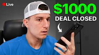 Live: Insurance guy sells Facebook lead insurance in 51 mins