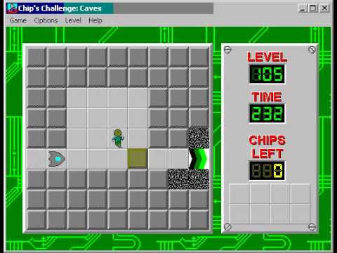 CCLP3 level 105 solution - 204 seconds