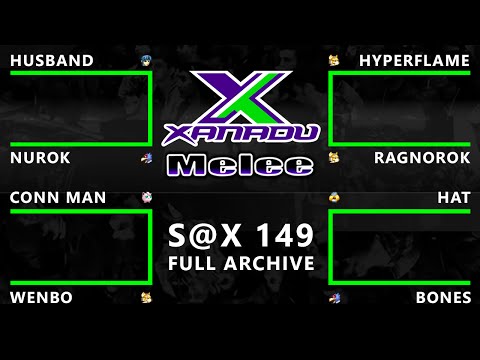 S@X 149 Full Melee Broadcast