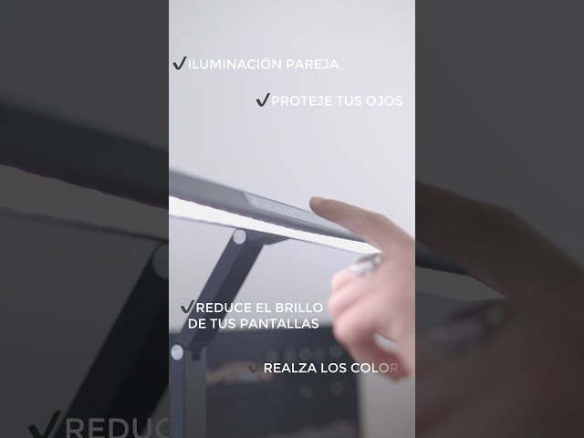 Vídeo relacionado con Lámpara de escritorio LED con amortiguador de impacto 3D, luz nocturna LED de estilo industrial, presión de aire ajustable y LED de resorte suave brillante, para salas de juegos, garajes y amantes de