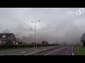 Grote brand in opslagloods in Hedel