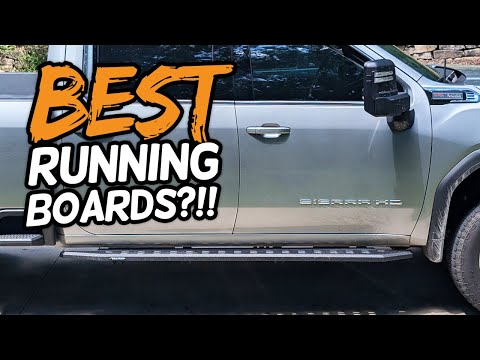 HUGE Upgrade! Go Rhino RB20 Slim Running Boards from RealTruck on My GMC Sierra 2500 HD
