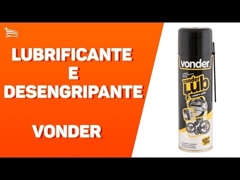 Lubrificante e desengripante - Vonder - Video