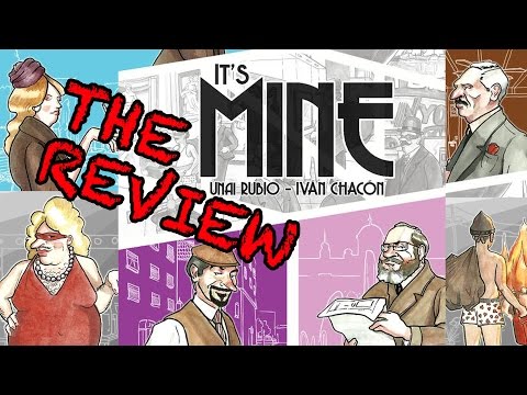 It's MINE, a thieves card game. (ESP SUBT.)