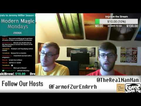 Modern Magic Mondays 7/11  Round 1 Mono Green Stompy vs Affinity