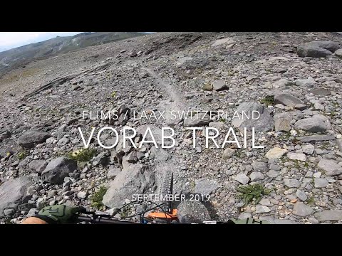 Flims / Laax - Vorab Trail - Blind run - 2019 Canyon Spectral CFR