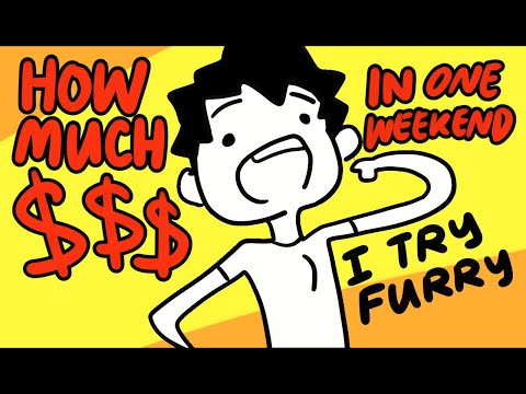 YouTube video about: How much do furry artists make a year?