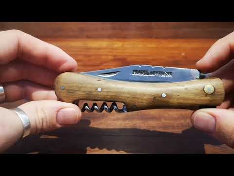 "Fake" vs. authentic Laguiole knife comparison