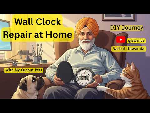 The Puzzling Pug Clock & the Cat's Zen Touch 🛠️ #animalantics #diy #chillvibes