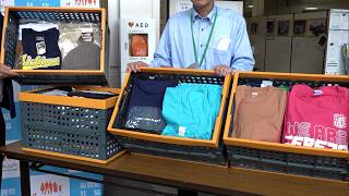 6月4日【びわ湖放送ニュース】現場で活用してほしい　障害支援施設などに古着Tシャツを寄付