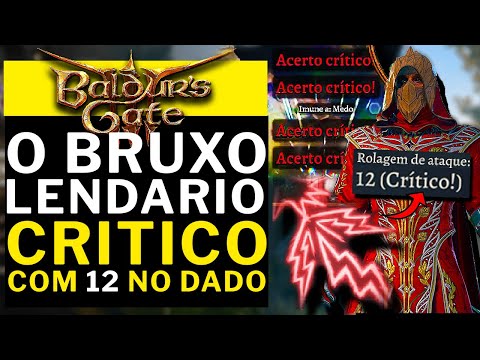 BALDUR'S GATE 3 - CRITICAL DAMAGE WITH 12 ON THE DICE!!! LEGENDARY WIZARD Build With MYSTIC LIGHT...
