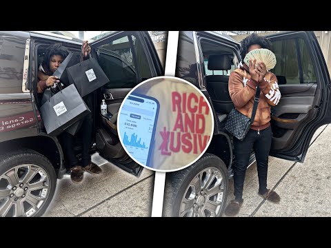 I MADE $10,000 IN 1 DAY THEN WENT ON A HUGE SAKS SHOPPING SPREE